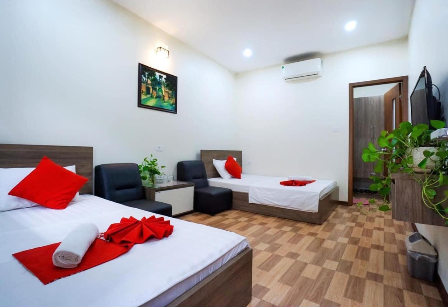 Hotel Khach San Giao Thong Hanói Exterior foto