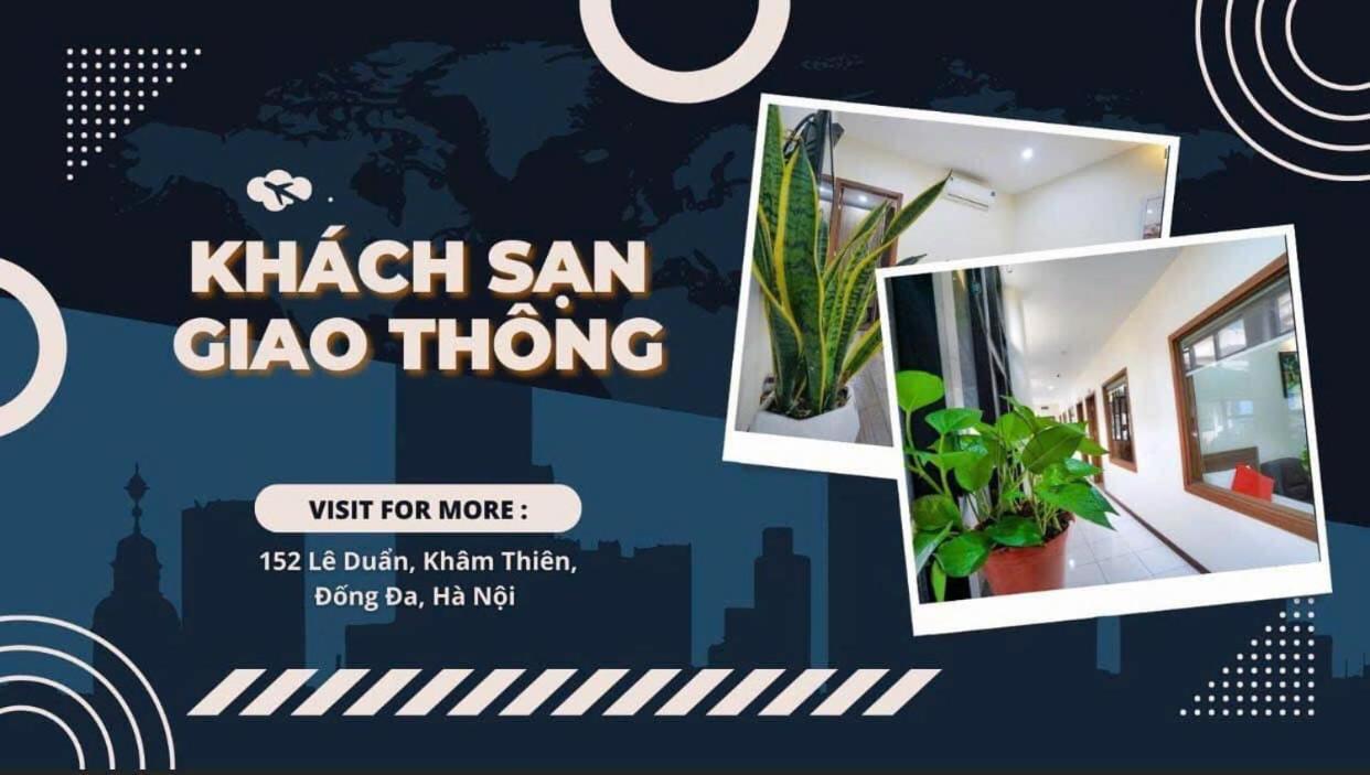 Hotel Khach San Giao Thong Hanói Exterior foto